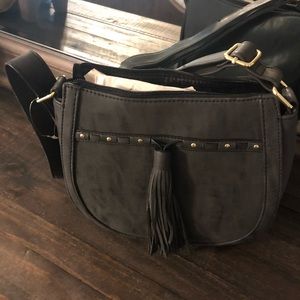 NWOT black satchel purse